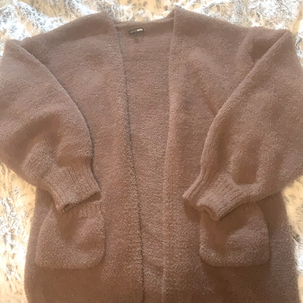 Fashion Nova Comfortable cotton Cardigan sweater Size L